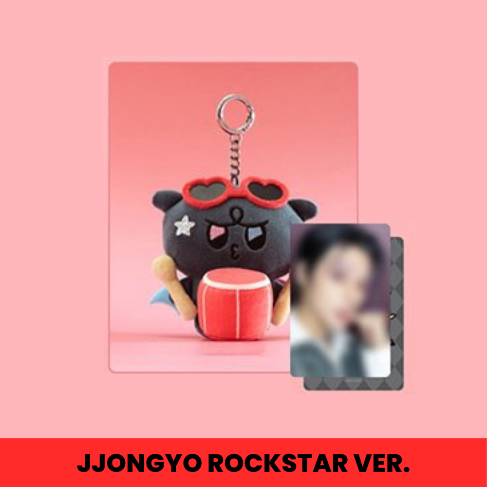 (PRE-ORDER) ATEEZ - MIGHTEEZ - [ROCK THE STAGE] ROCKSTAR PLUSH KEYRING (8 VERSIONS)
