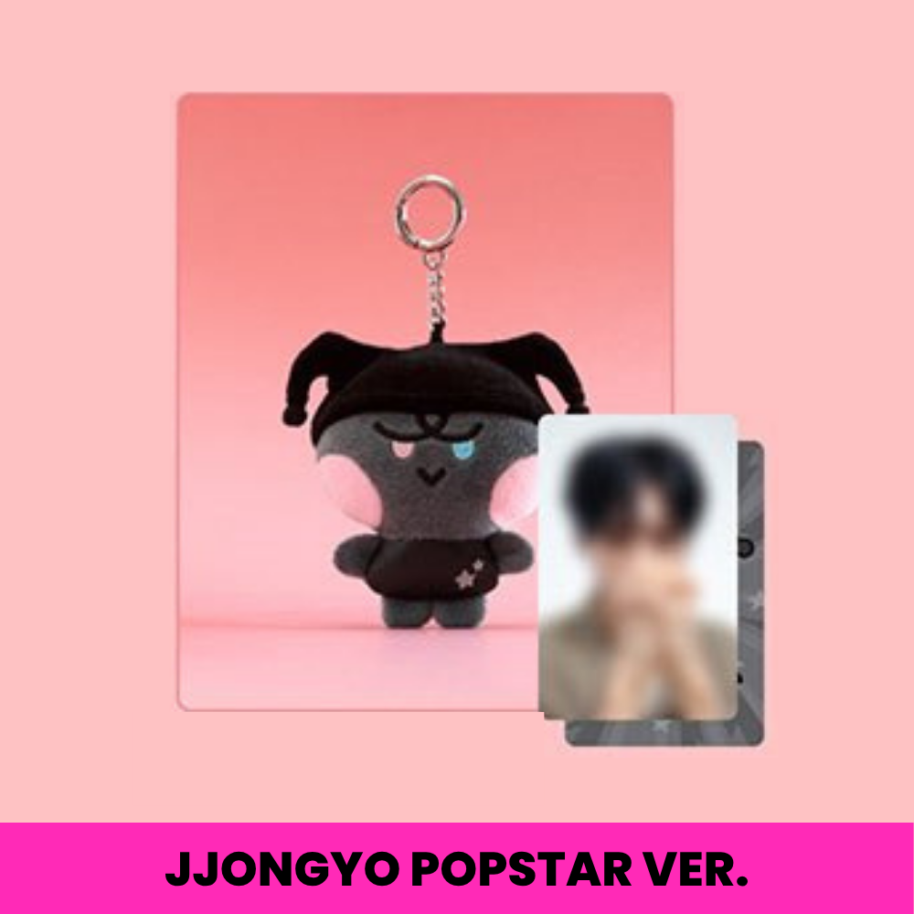 (PRE-ORDER) ATEEZ - MIGHTEEZ - [ROCK THE STAGE] POPSTAR PLUSH KEYRING (8 VERSIONS)