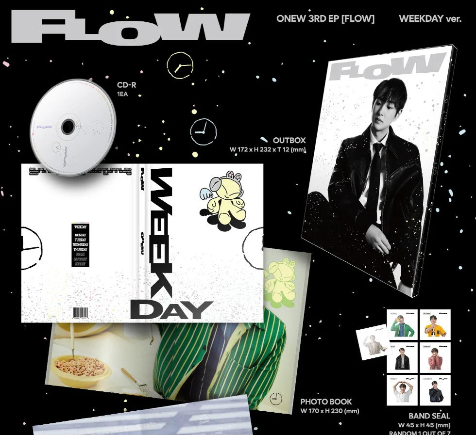 ONEW - 3RD MINI ALBUM [FLOW] (2 VERSIONS)