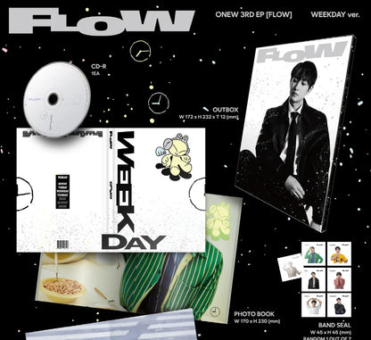 ONEW - 3RD MINI ALBUM [FLOW] (2 VERSIONS)