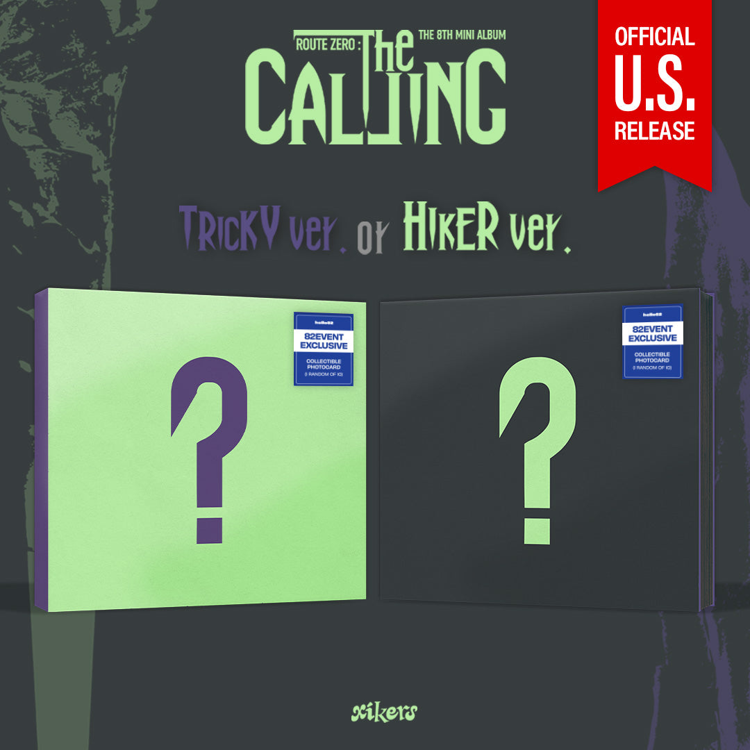 (PRE-ORDER) [hello82] [82EVENT EXCLUSIVE] XIKERS - 8TH MINI ALBUM [ROUTE ZERO : THE CALLING] (2 VERSIONS)