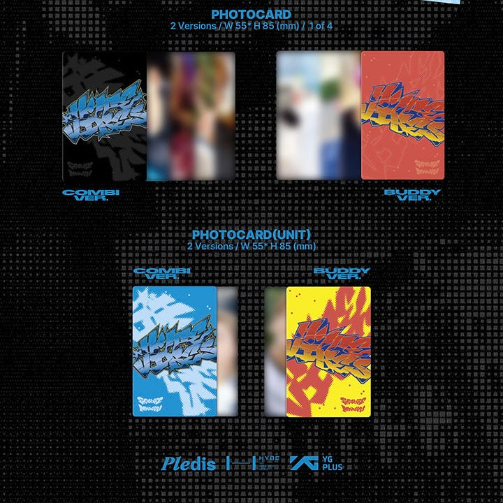 (PRE-ORDER) S.COUPSXMINGYU (SEVENTEEN) - 1ST MINI ALBUM [HYPE VIBES] (2 VERSIONS) RANDOM - LightUpK