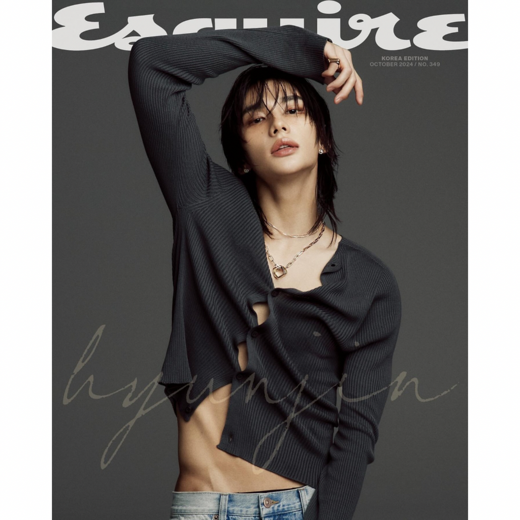 ESQUIRE 2024. 10 (COVER : STRAY KIDS HYUNJIN) (3 VERSIONS)