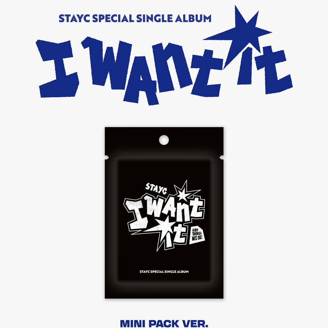 STAYC - SPECIAL SINGLE : I WANT IT (MINI PACK VER.) - LightUpK