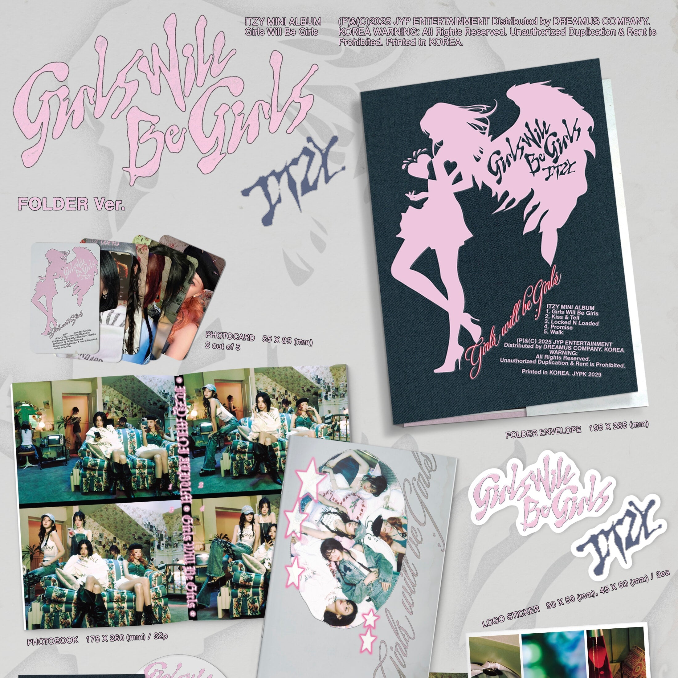 ITZY - [GIRLS WILL BE GIRLS] FOLDER VER.