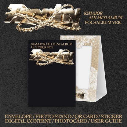 (PRE-ORDER) 82MAJOR - 4TH MINI ALBUM [TROPHY] (POCAALBUM VER.) - LightUpK