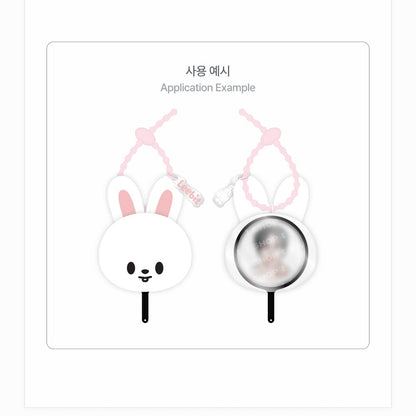 (PRE-ORDER) STRAY KIDS - SKZOO PLUSH MINI PICKET KEYRING - RUN IT (8 VERSIONS)