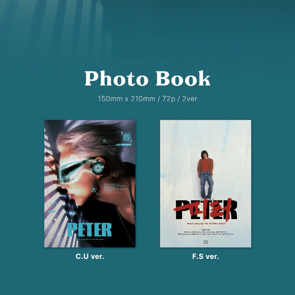 MOON JONG UP - 3RD MINI ALBUM [PETER] (2 VERSIONS)