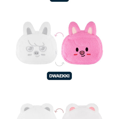 (PRE-ORDER) STRAY KIDS - DOMINATE : CELEBRATE POP-UP STORE MD - SKZOO REVERSIBLE FACE POUCH (8 VERSIONS) - LightUpK