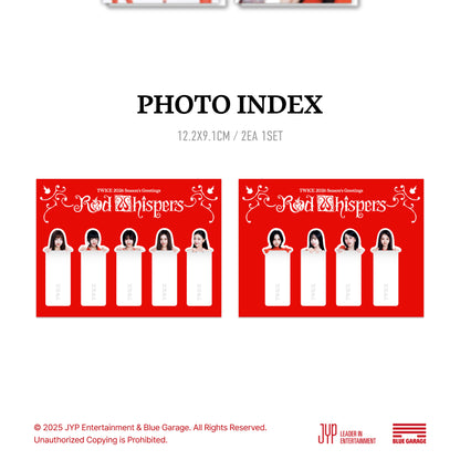 (PRE-ORDER) TWICE - 2026 SEASON’S GREETINGS [RED WHISPERS] - LightUpK