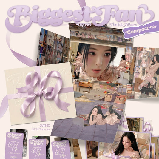 (PRE-ORDER) IRENE - 1ST ALBUM [BIGGEST FAN] (COMPACT VER.) - LightUpK