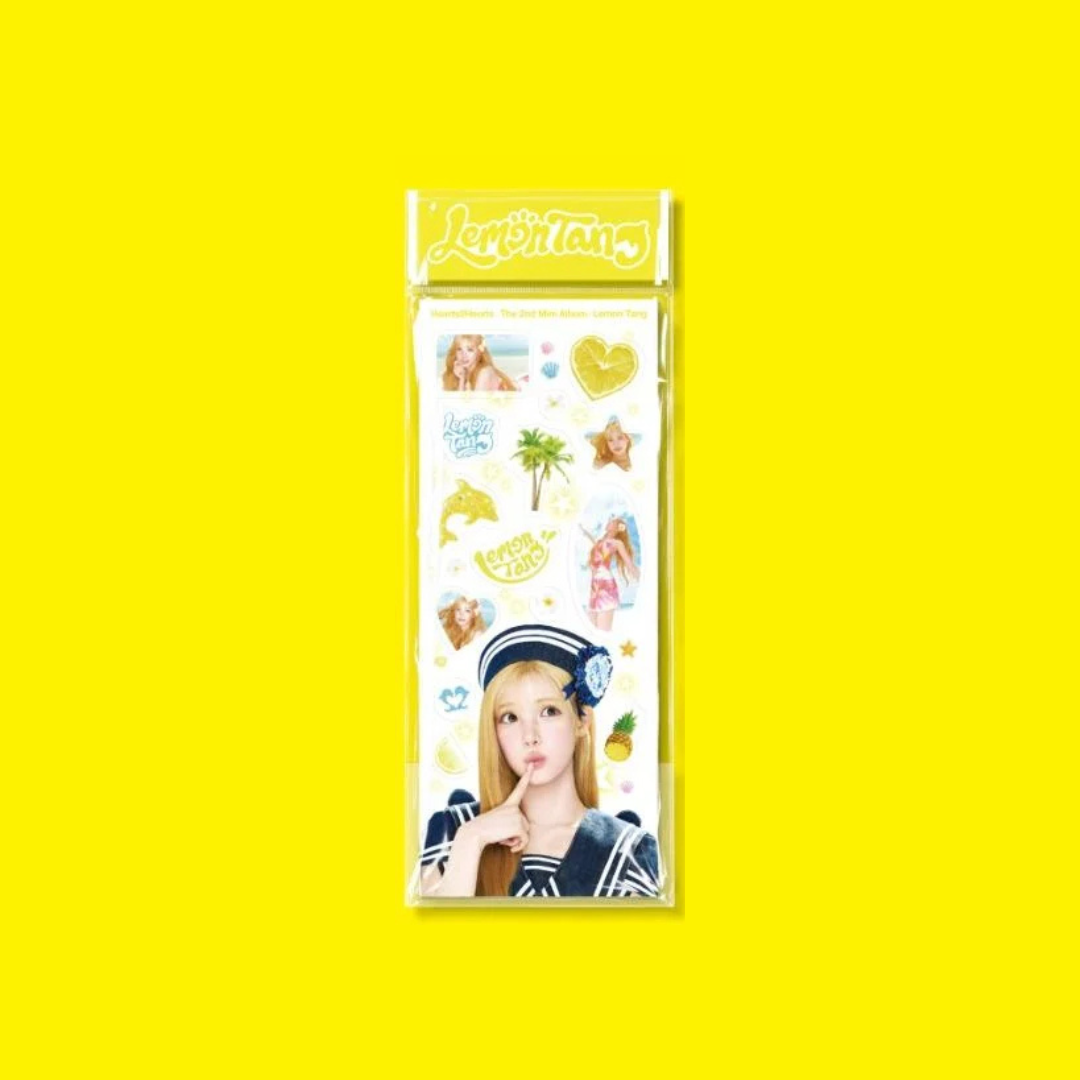 HEARTS2HEARTS - 2ND MINI ALBUM [LEMON TANG] (STICKER VER.) (8 VERSIONS)