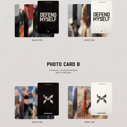(PRE-ORDER) X:IN - 3RD MINI ALBUM [DEFEND MYSELF] [PHOTOBOOK PLATFORM VER.] (2 VERSIONS) RANDOM - LightUpK