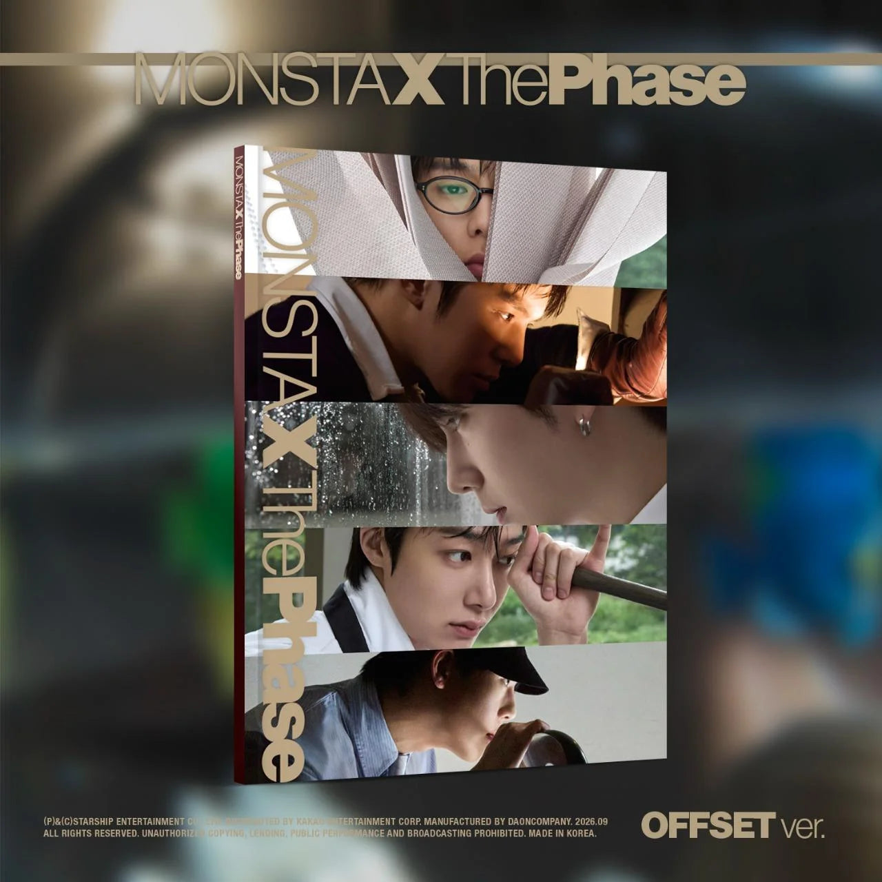 (PRE-ORDER) MONSTA X - THE PHASE (4 VERSIONS)