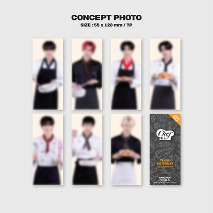 ENHYPEN - WORLD COUPON CARD COLLECTION (CHEF BASIC VER.)