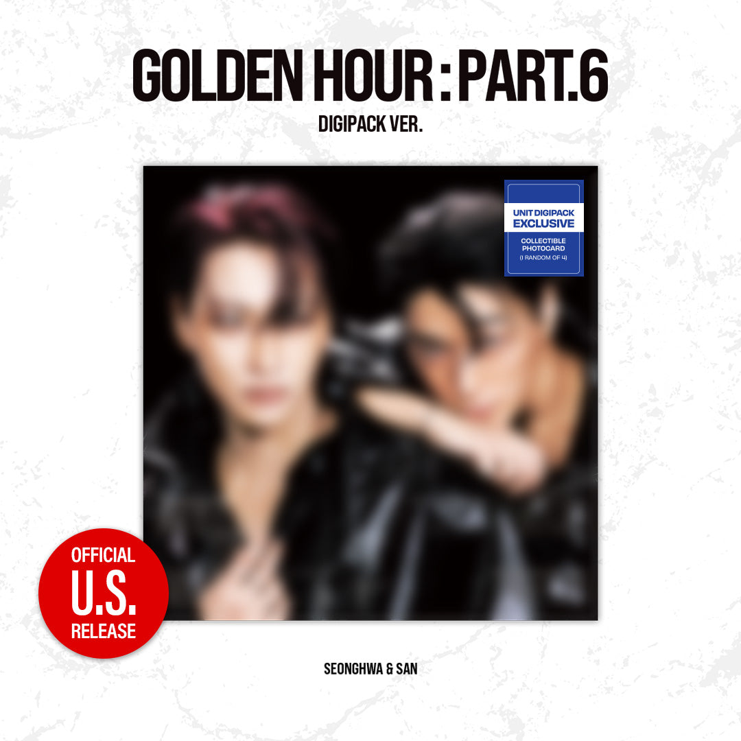 (PRE-ORDER) [hello82] [82EVENT EXCLUSIVE] ATEEZ - GOLDEN HOUR : PART.6 (DIGIPACK UNIT VER.) (4 VERSIONS) RANDOM