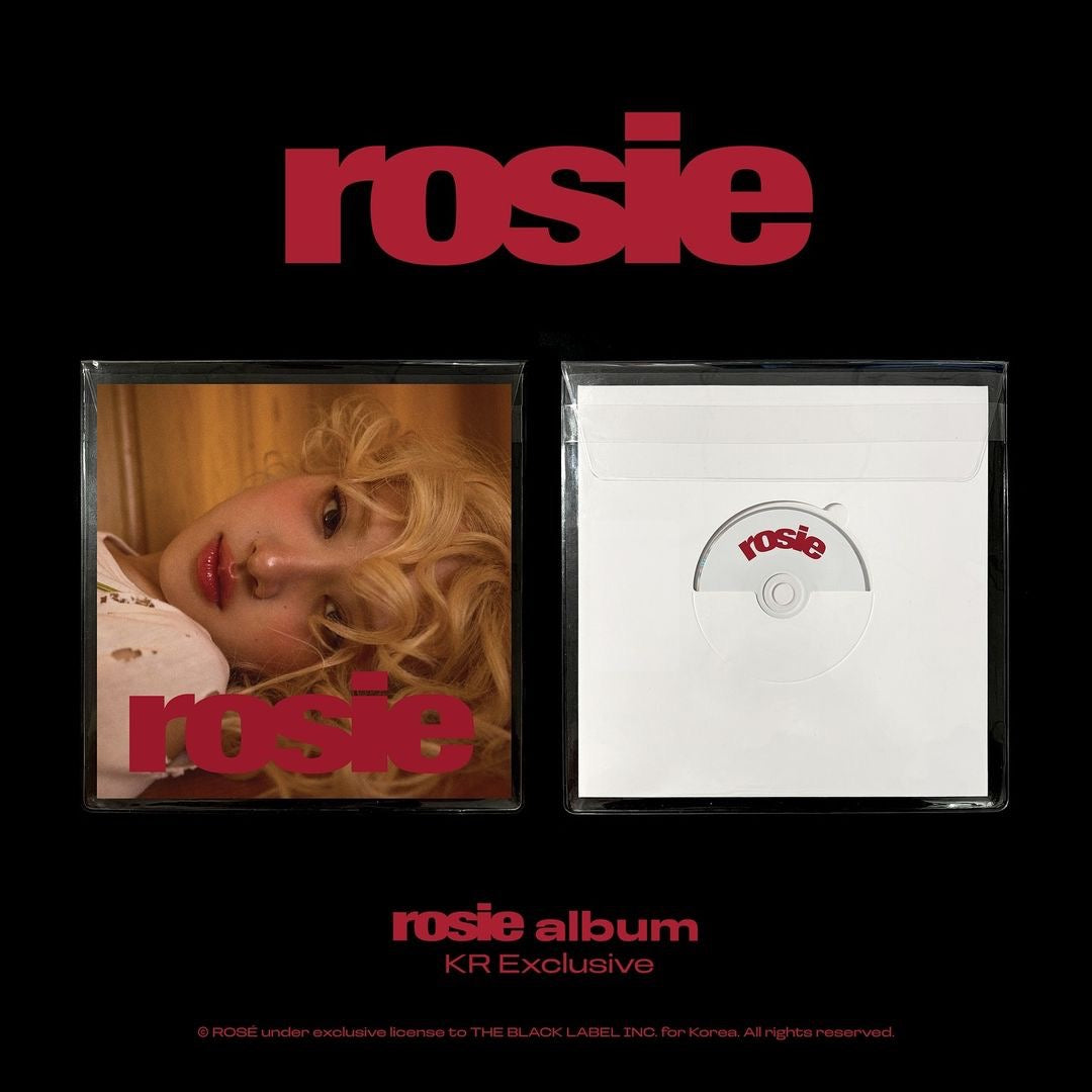 (PRE-ORDER) ROSÉ - ROSE - 1ST STUDIO ALBUM [ROSIE] [3 VERSIONS]