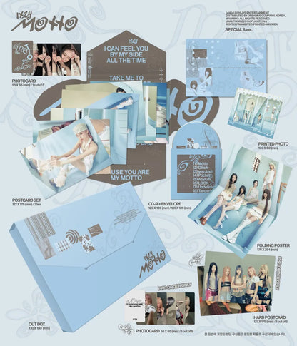 (PRE-ORDER) ITZY - [MOTTO] SPECIAL VER. (2 VERSIONS) RANDOM - LightUpK