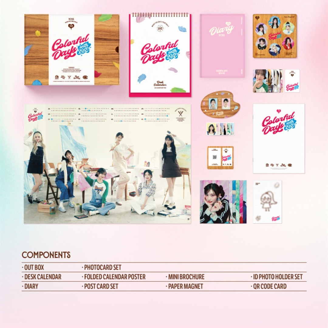 (PRE-ORDER) IVE - 2025 SEASON'S GREETINGS [COLORFUL DAYS WITH IVE]