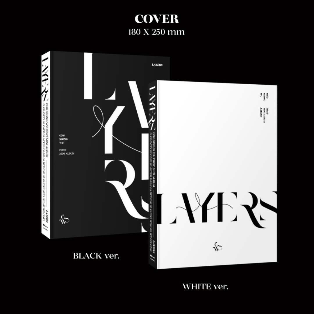 ONG SEONG WU - LAYERS (1ST MINI ALBUM) (2 VERSIONS)