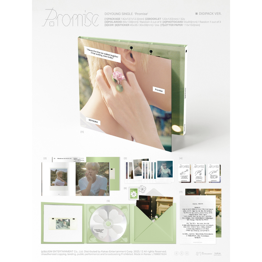 DOYOUNG - SINGLE [PROMISE] (DIGIPACK VER.) - LightUpK
