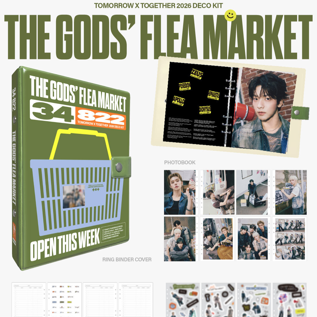 (PRE-ORDER) TOMORROW X TOGETHER (TXT) - 2026 DECO KIT - LightUpK