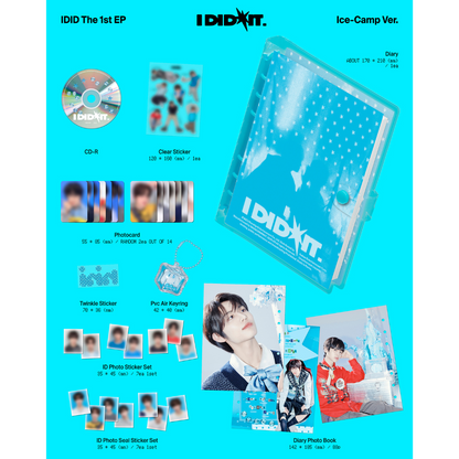 (PRE-ORDER) IDID - THE 1ST EP [I DID IT] (ICE-CAMP VER.) - LightUpK