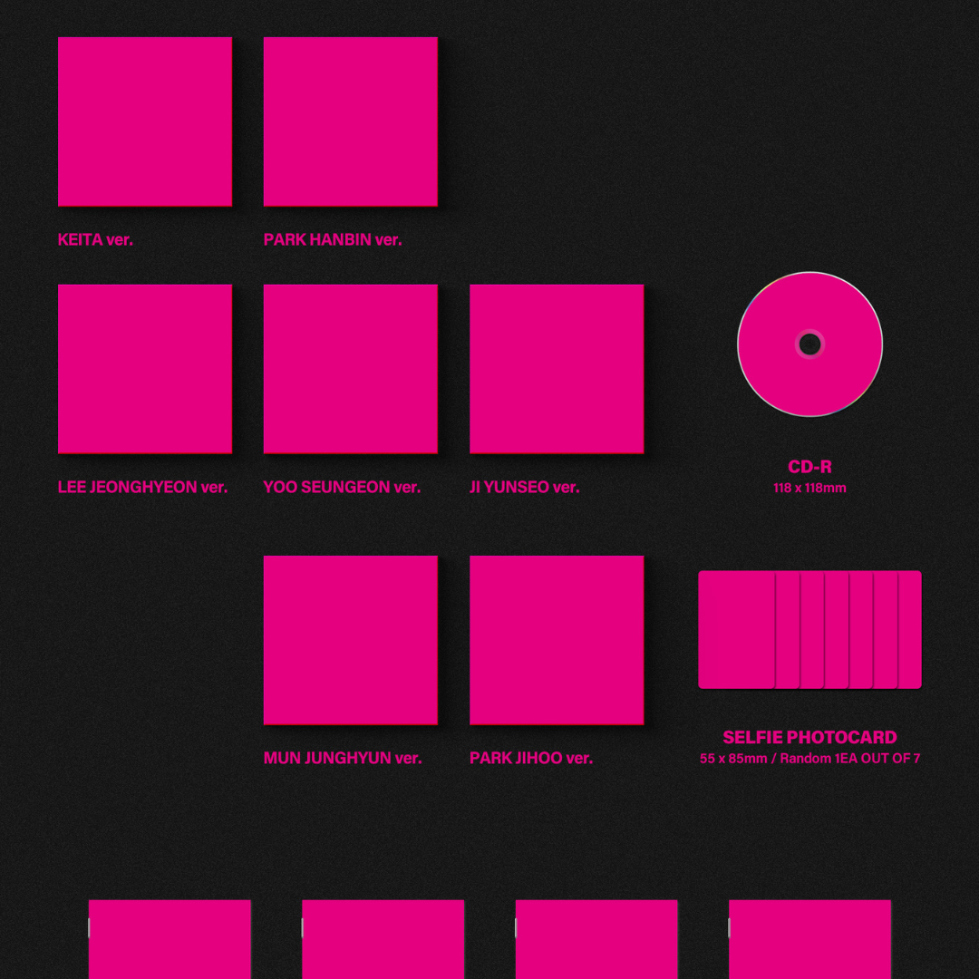 EVNNE - 4TH MINI ALBUM [HOT MESS] (DIGIPACK VER.) (7 VERSIONS) - LightUpK