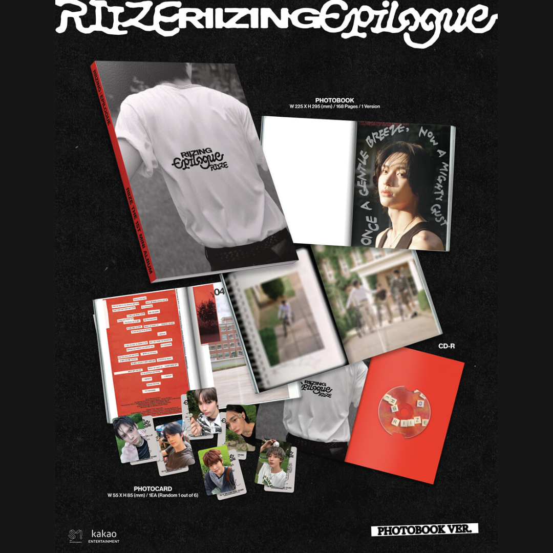 RIIZE - 1ST MINI ALBUM [RIIZING : EPILOGUE] (PHOTO BOOK VER.) - LightUpK