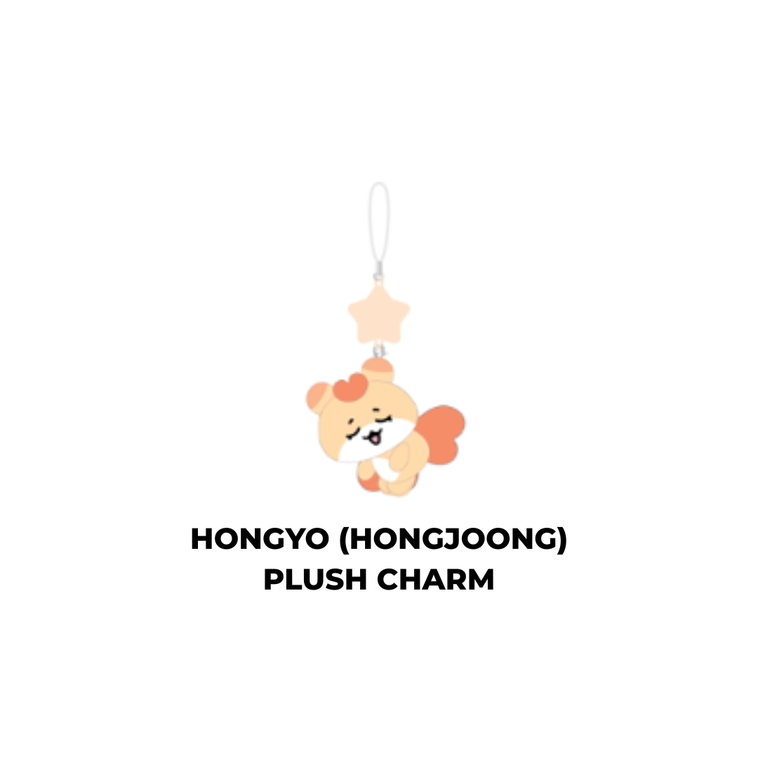 (PRE-ORDER) ATEEZ - MIGHTEEZ - [ROCK THE STAGE] PLUSH CHARM (8 VERSIONS)