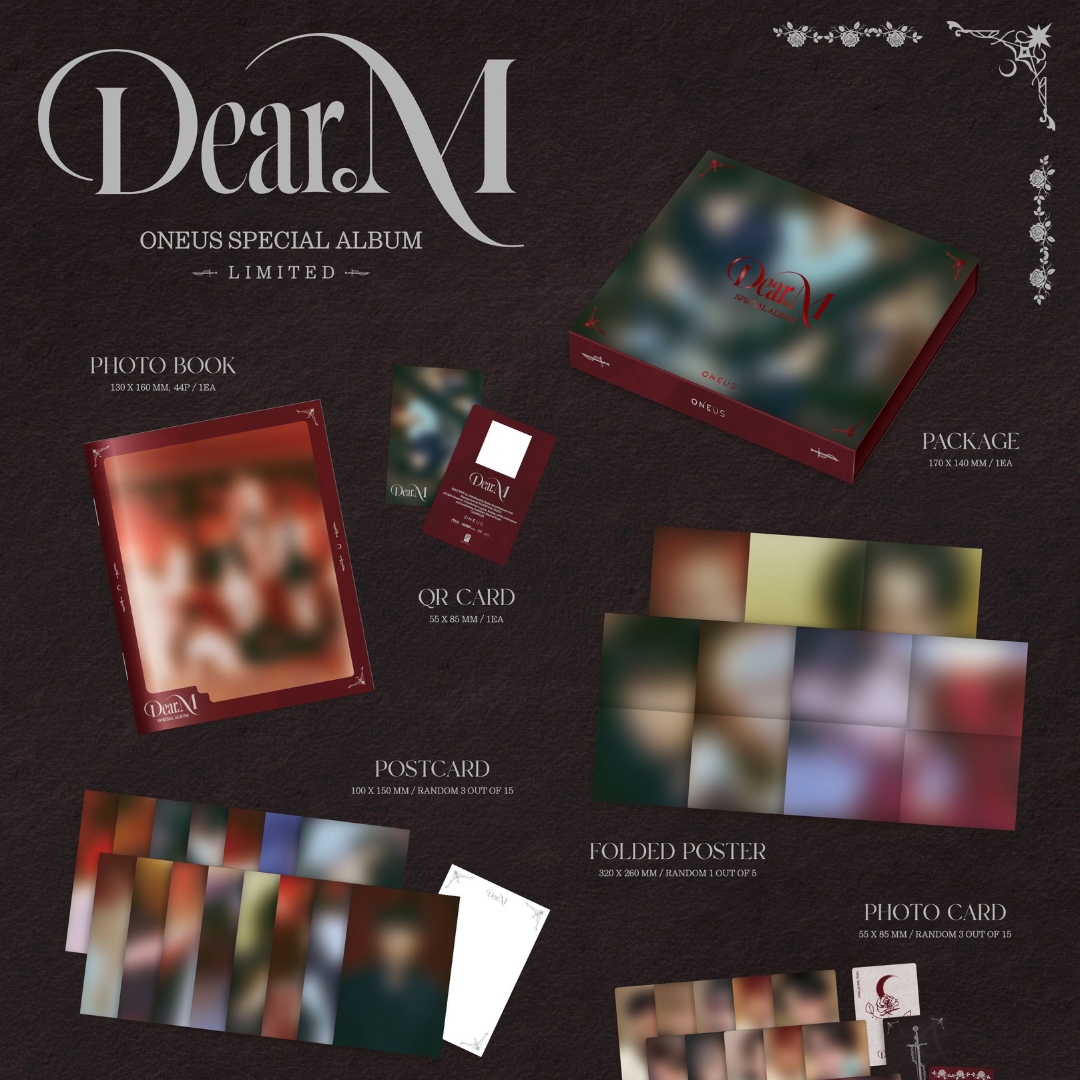 ONEUS - SPECIAL ALBUM [DEAR.M] (POCAALBUM) - LightUpK