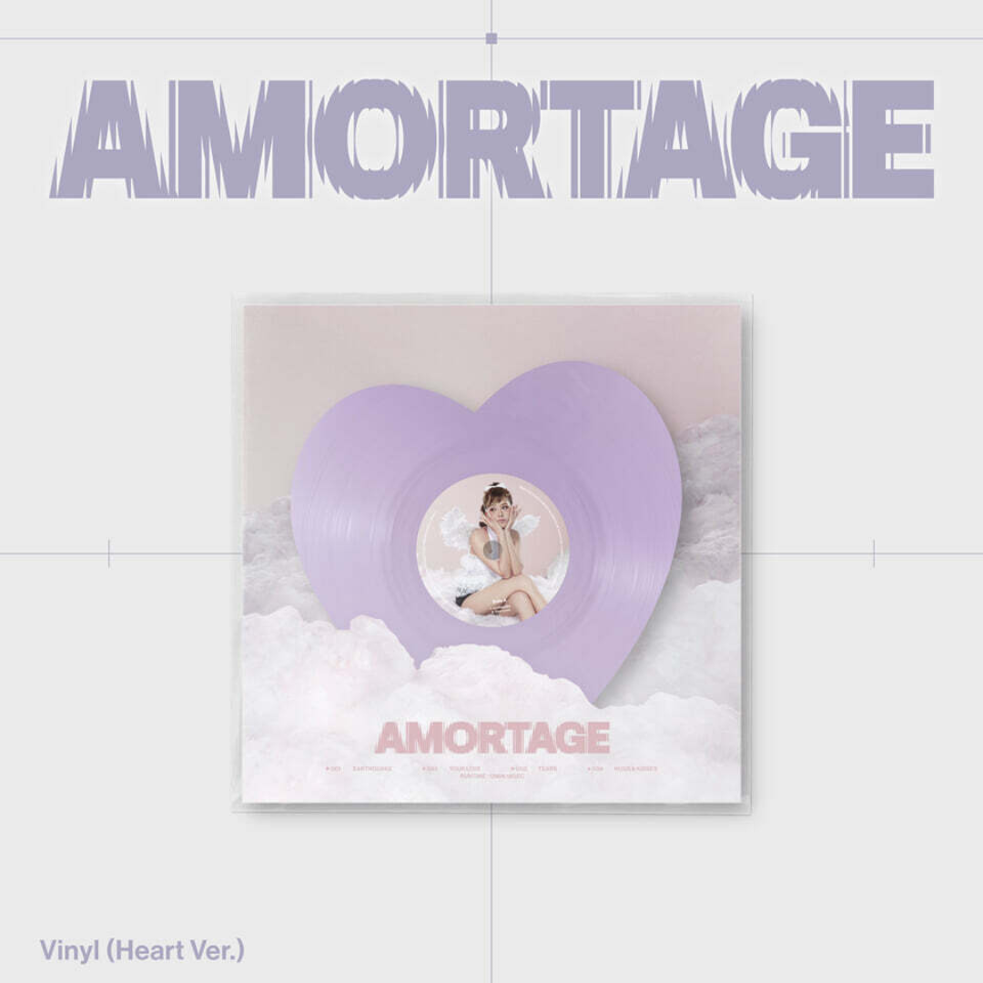 (PRE-ORDER) JISOO - MINI ALBUM [AMORTAGE] VINYL (2 VERSIONS) - LightUpK