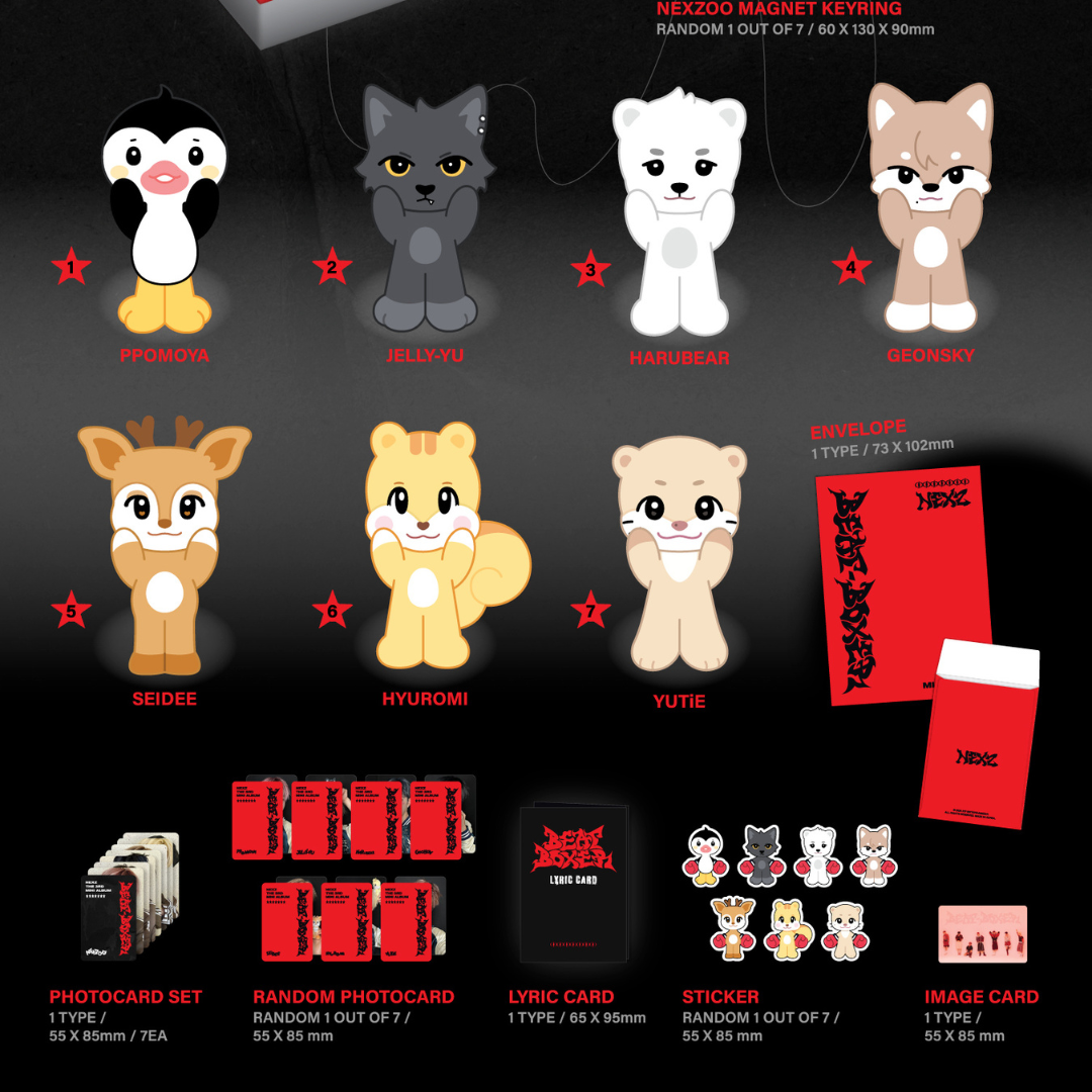 (PRE-ORDER) NEXZ - 3RD MINI ALBUM [BEAT-BOXER] (NEXZOO VER.) - LightUpK