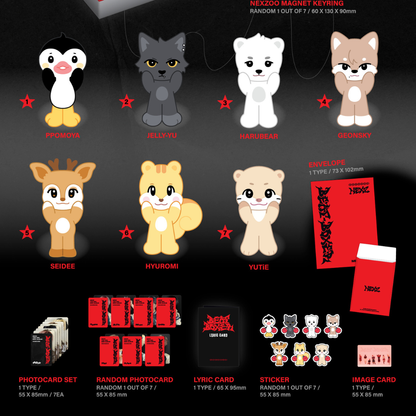 (PRE-ORDER) NEXZ - 3RD MINI ALBUM [BEAT-BOXER] (NEXZOO VER.) - LightUpK