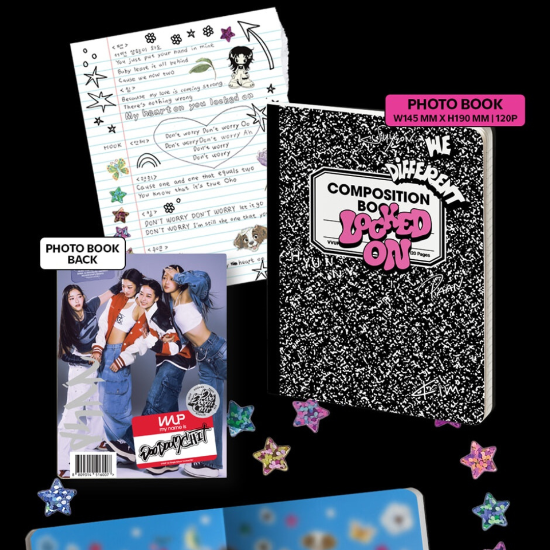 VVUP - 1ST SINGLE ALBUM [LOCKED ON] - LightUpK