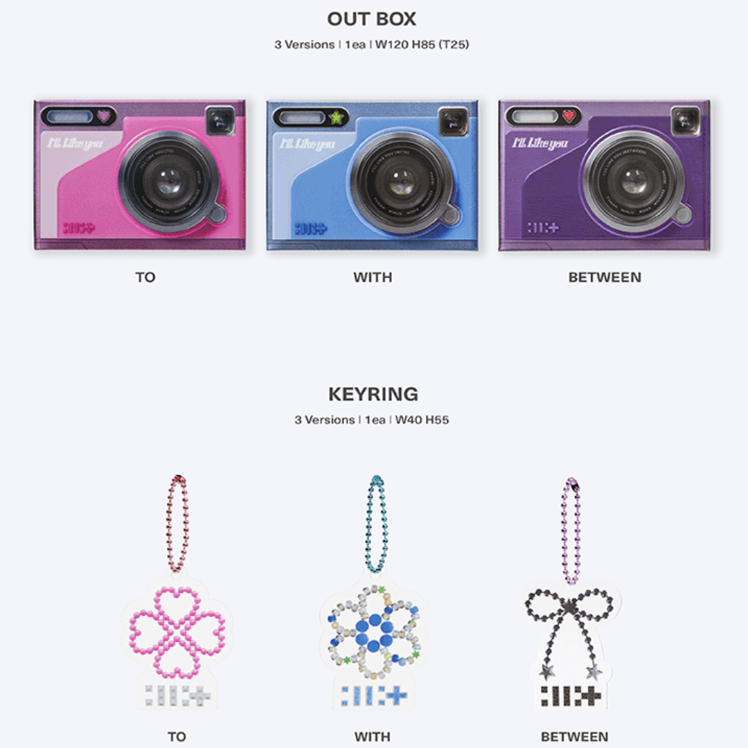 ILLIT - 2ND MINI ALBUM [I'LL LIKE YOU] (GLLIT VER.) (3 VERSIONS) - LightUpK