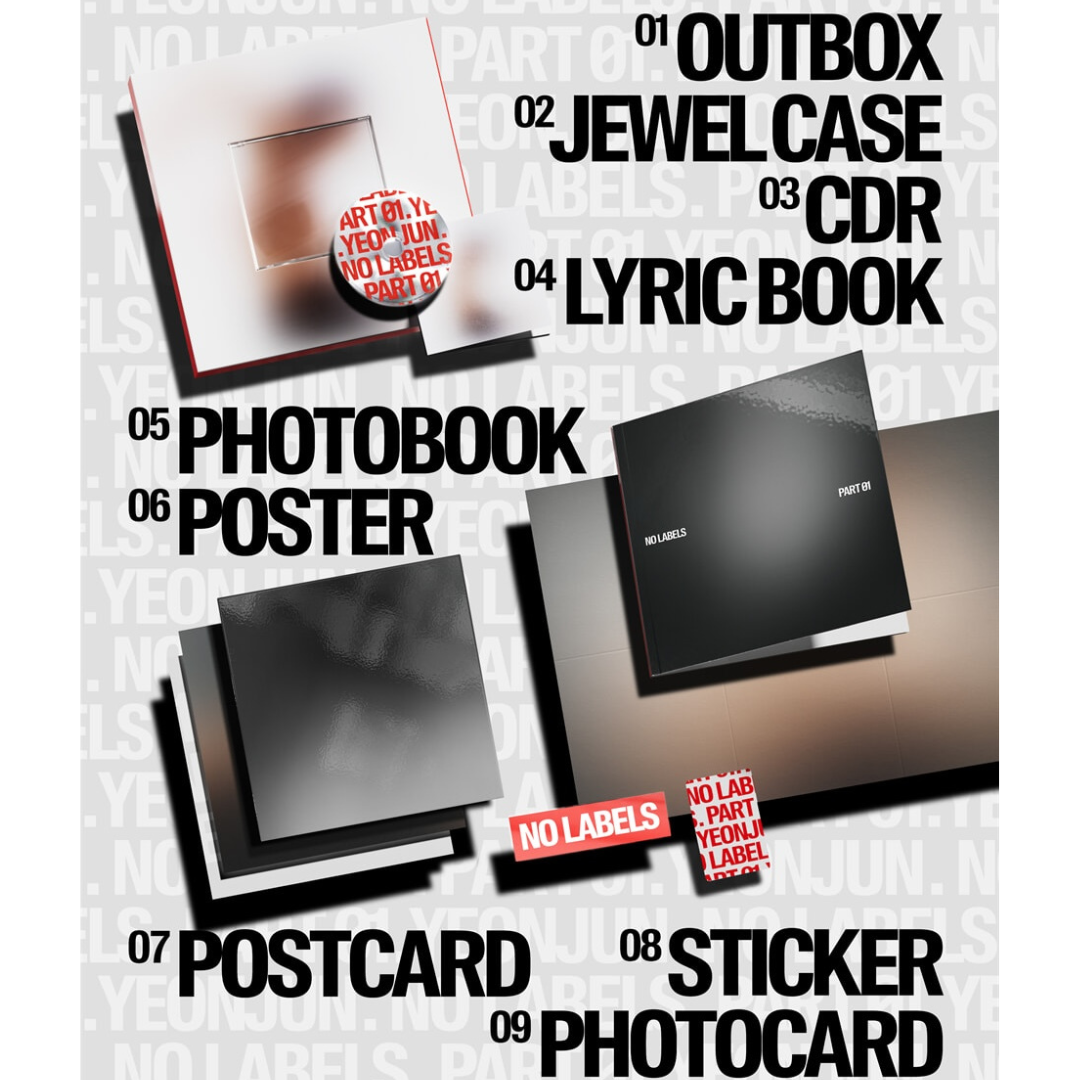 YEONJUN (TXT) - NO LABELS: PART 01 (3 VERSIONS)