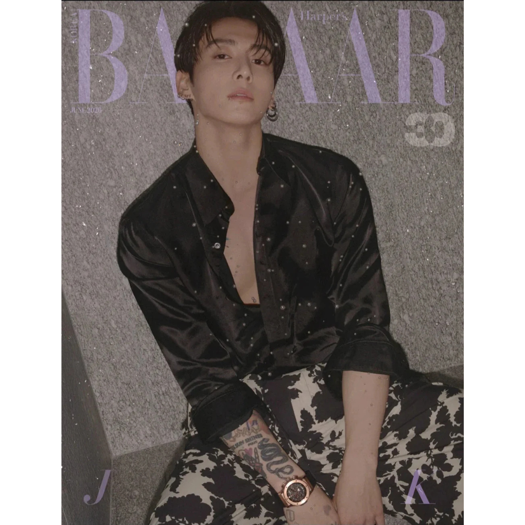 (PRE-ORDER) BAZAAR 6. 2026 ISSUE (COVER: BTS JUNGKOOK) (6 VERSIONS) - LightUpK