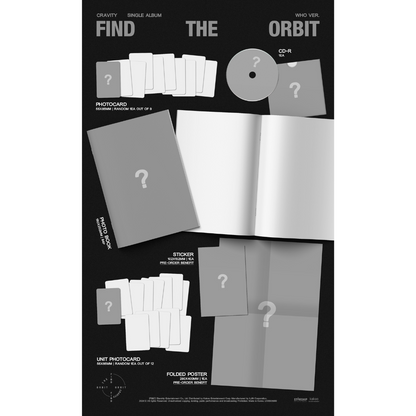 (PRÉCOMMANDE) CRAVITY - SINGLE [FIND THE ORBIT] (2 VERSIONS) ALÉATOIRE