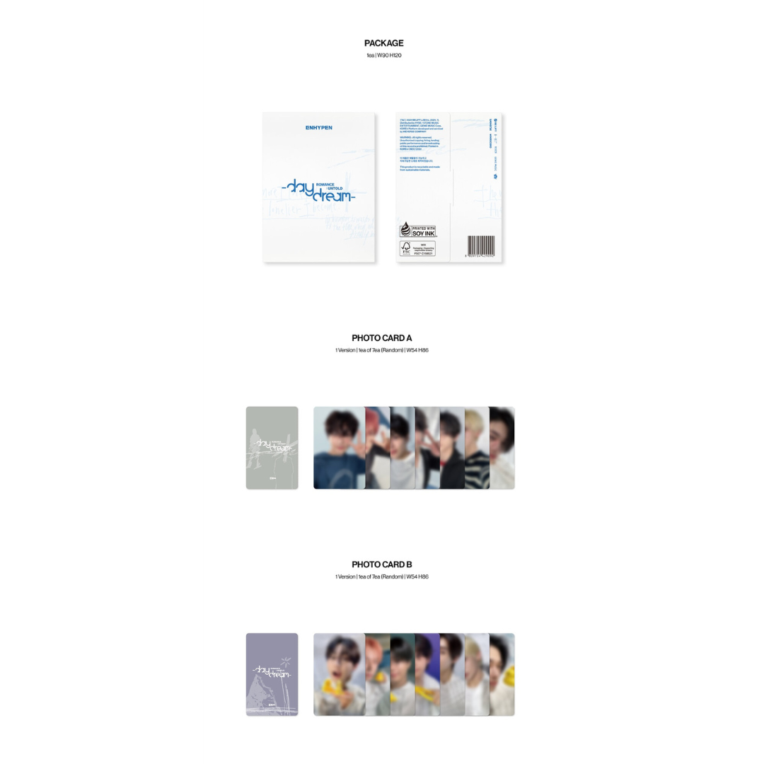 (PRE-ORDER) ENHYPEN - ROMANCE : UNTOLD –DAYDREAM- (WEVERSE ALBUMS VER.)