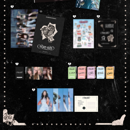 (PRE-ORDER) HEART OF WOMAN - THE 1ST ALBUM [HEART BYTE : LEGACY] GOLDEN ERA VER. - LightUpK