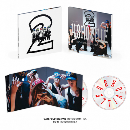 (PRE-ORDER) JAY PARK, LNGSHOT - MIXTAPE [4SHOBOIZVOL. 2: 4SHOVILLE] - LightUpK