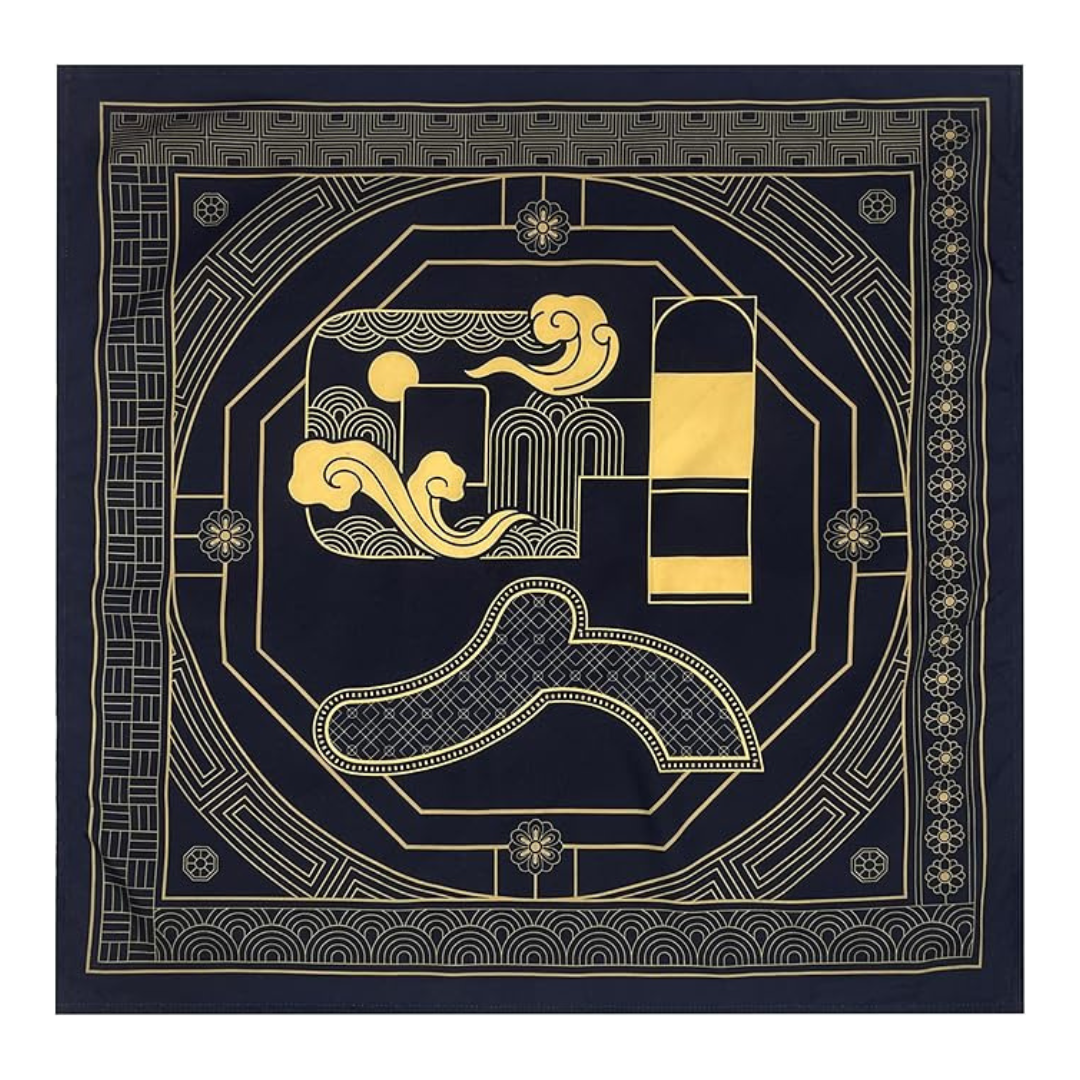 (PRE-ORDER) ATEEZ - 'IN YOUR FANTASY' OFFICIAL 2025 TOUR MERCH BANDANA KEYRING - LightUpK