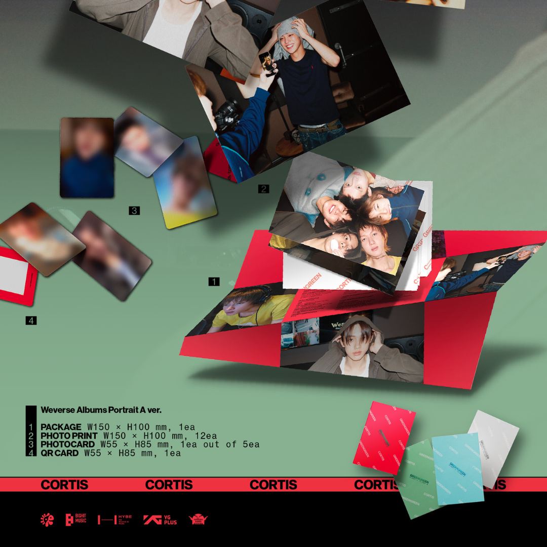 (PRE-ORDER) CORTIS - THE 2ND EP [GREENGREEN] (WEVERSE ALBUMS VER.) (4 VERSIONS) RANDOM - LightUpK