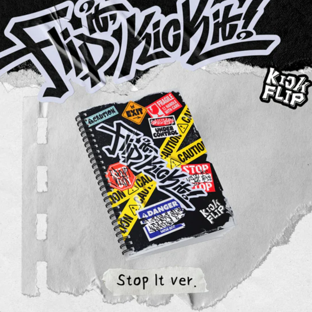 KICKFLIP - 1ST MINI ALBUM [FLIP IT, KICK IT!] (2 VERSIONS) - LightUpK