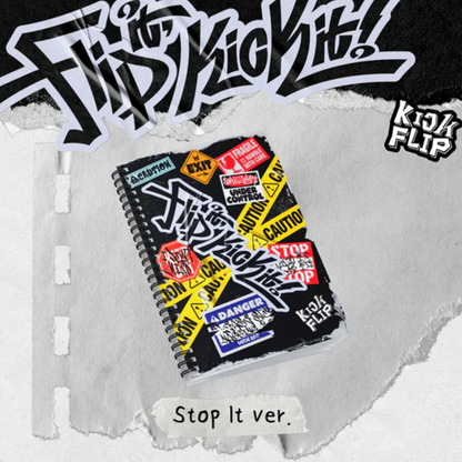 KICKFLIP - 1ST MINI ALBUM [FLIP IT, KICK IT!] (2 VERSIONS) - LightUpK