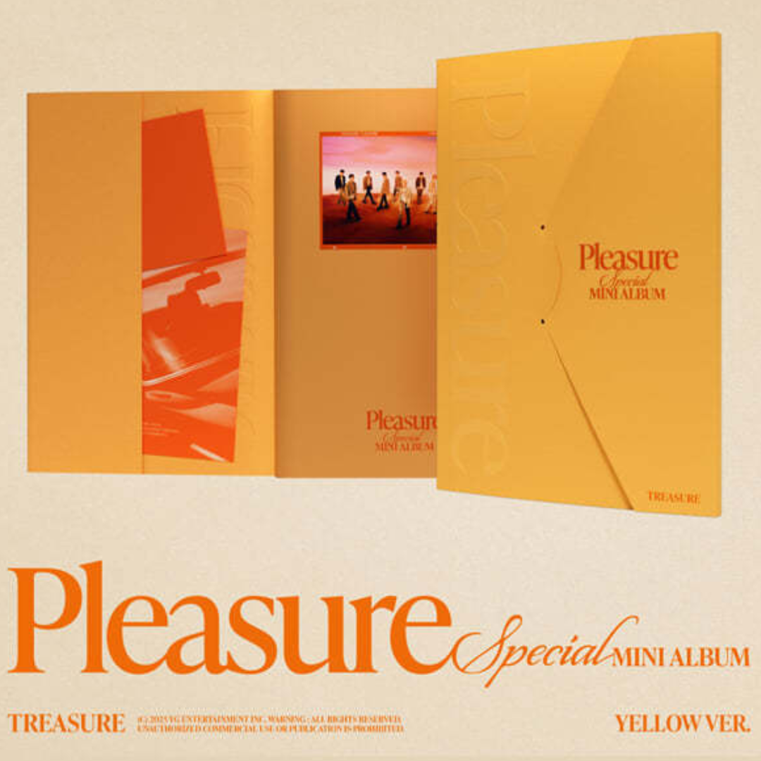 TREASURE - SPECIAL MINI ALBUM [PLEASURE] (2 VERSIONS) - LightUpK