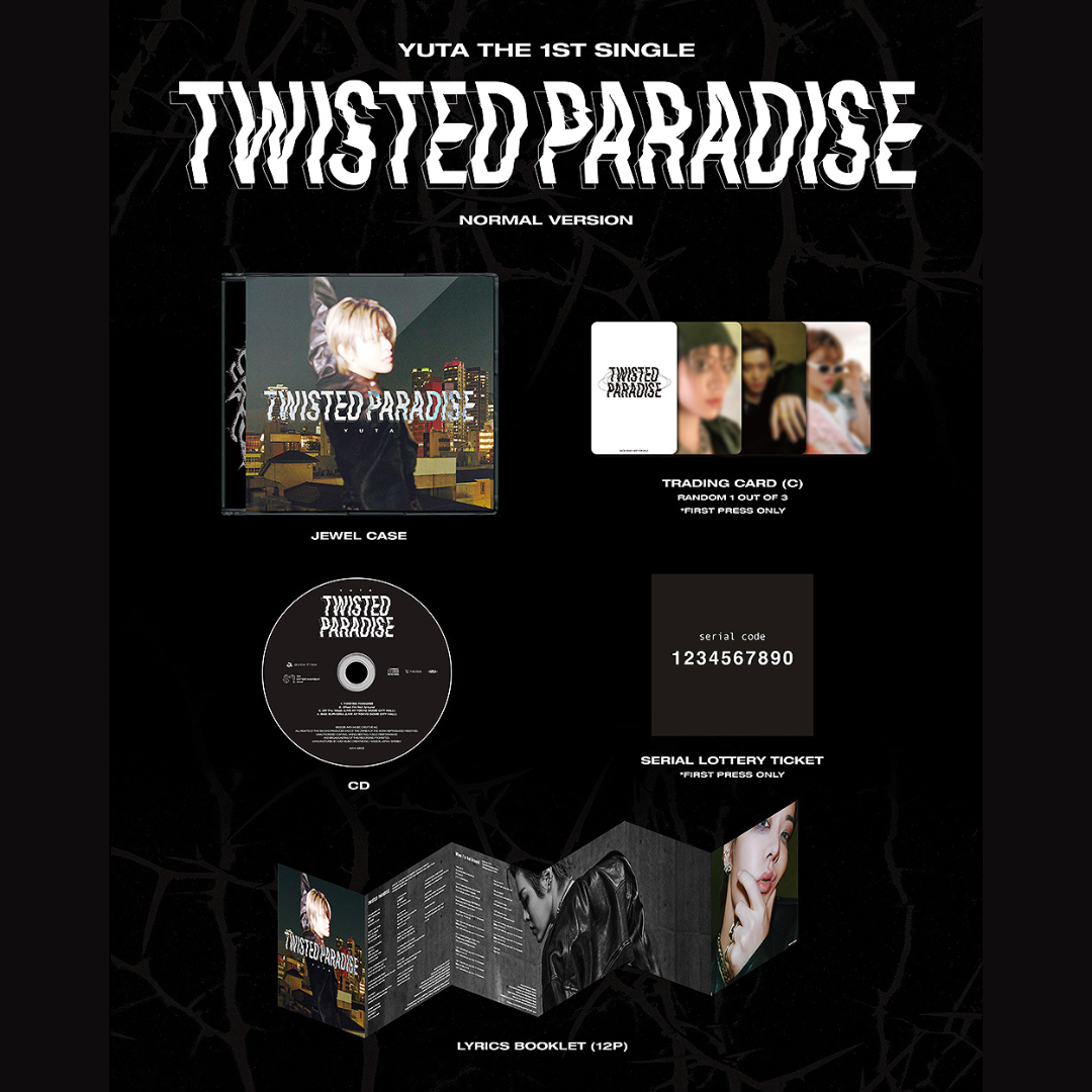 (PRE-ORDER) YUTA (NCT) - TWISTED PARADISE - LightUpK