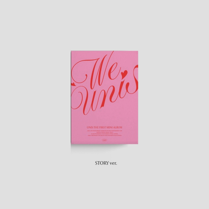 UNIS - 1ST MINI ALBUM [WE UNIS] (2 VERSIONS) - LightUpK