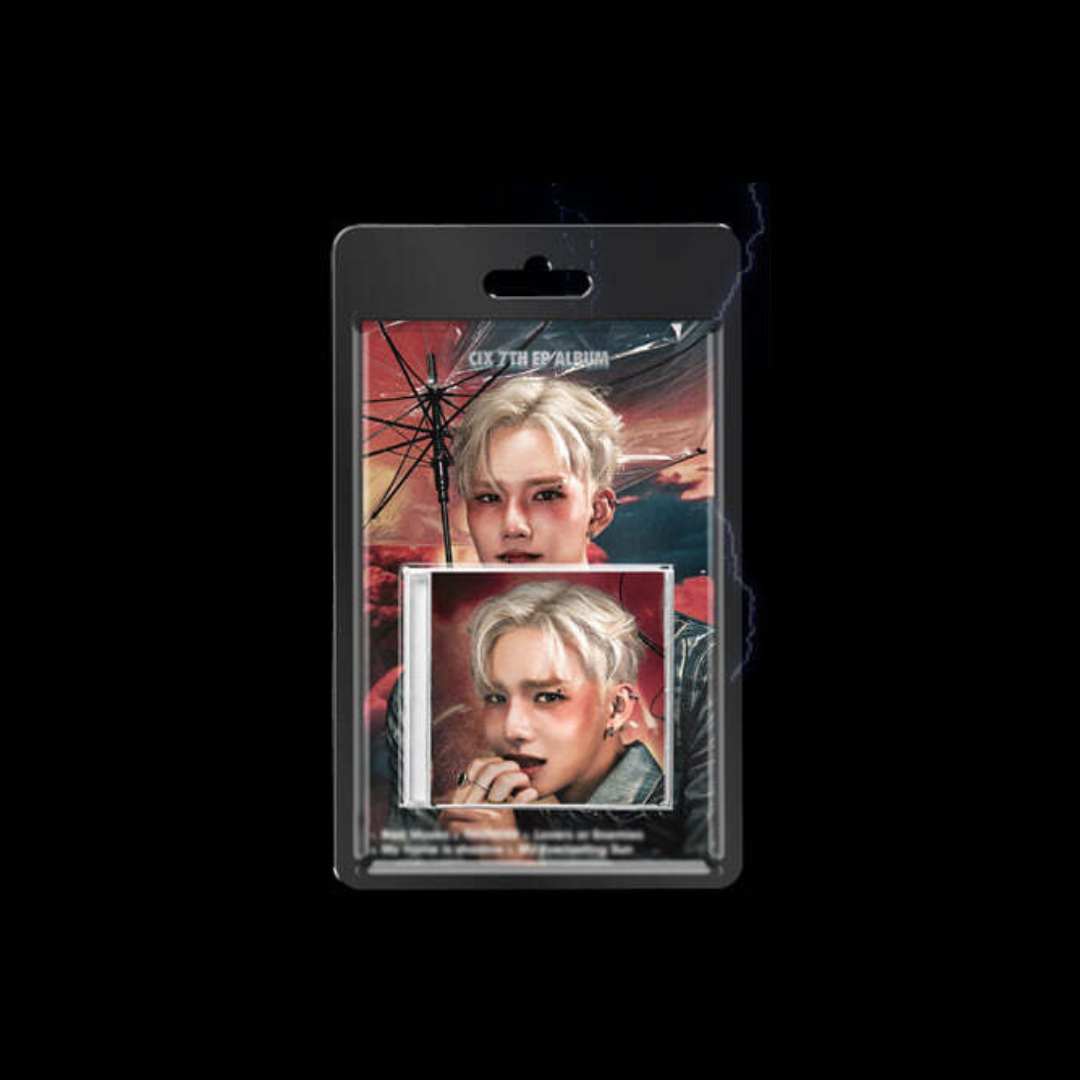 CIX - 7TH EP ALBUM [THUNDER FEVER] (KEYRING ALBUM) (4 VERSIONS) - LightUpK
